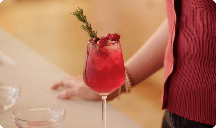 Cranberry Spritzer