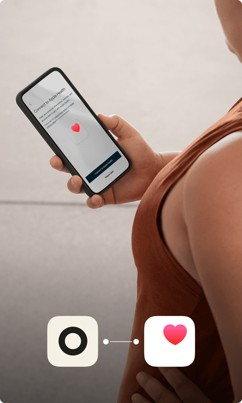 Connect with Apple health