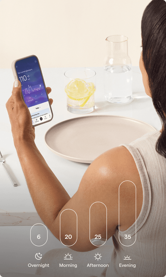 Woman looking at the Lingo app on her phone