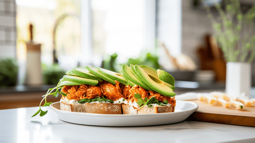 Image for Tangy buffalo chicken salad sandwich 